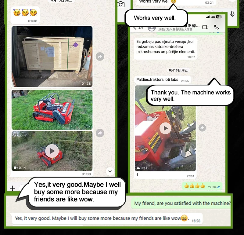 Remote-controlled lawnmower robot – a multi-functional intelligent device that integrates weeding, snow removal, and intelligent winter weeding functions. Free delivery to your door. Equipped with an industrial remote control for unparalleled flexibility.