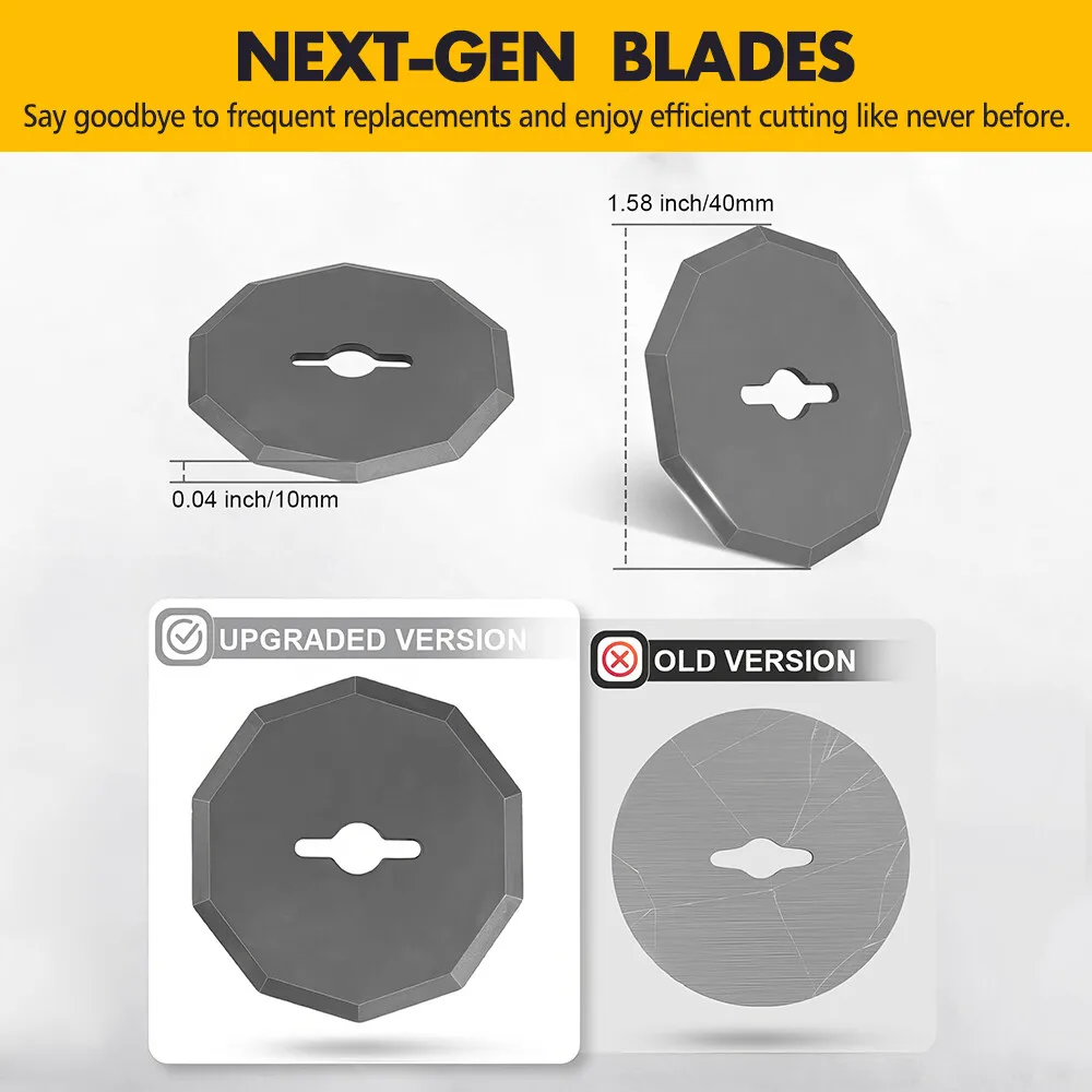 Cordless Electric Scissors Rotary Cutter PVC Leather for Crafts Sewing Cardboard