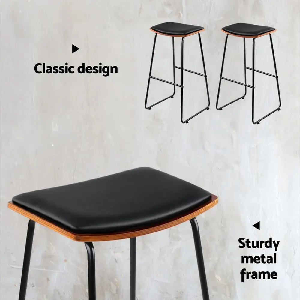 Metal Kitchen Counter Stools Set of 2 Industrial Bar Chairs Adjustable Swivel Home Dining Seating Modern Durable Comfortable