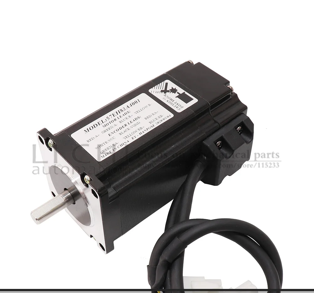 Nema23 57EH83A4001 Hybrid Stepper Motor CL57 Driver Kit 57X83mm Closed Loop 4.0A 2.6N.M 57CME26 Stepper Motor for CNC