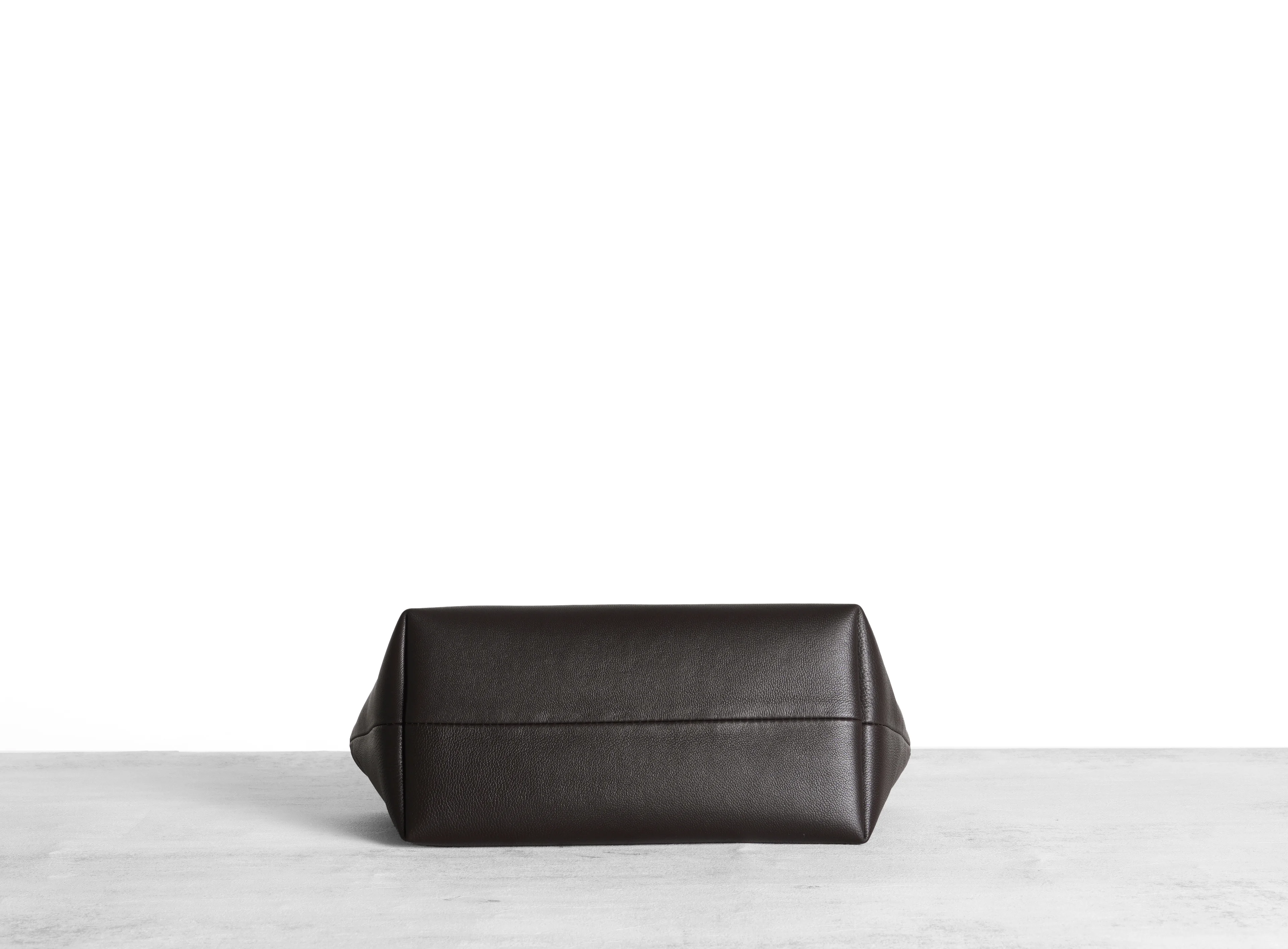 Row Terrasse Style Water Dyed Lambskin Top‑Handle Bag Women Elegant Underarm Shoulder Purse Luxury Commuter Daily Handbag for Ladies