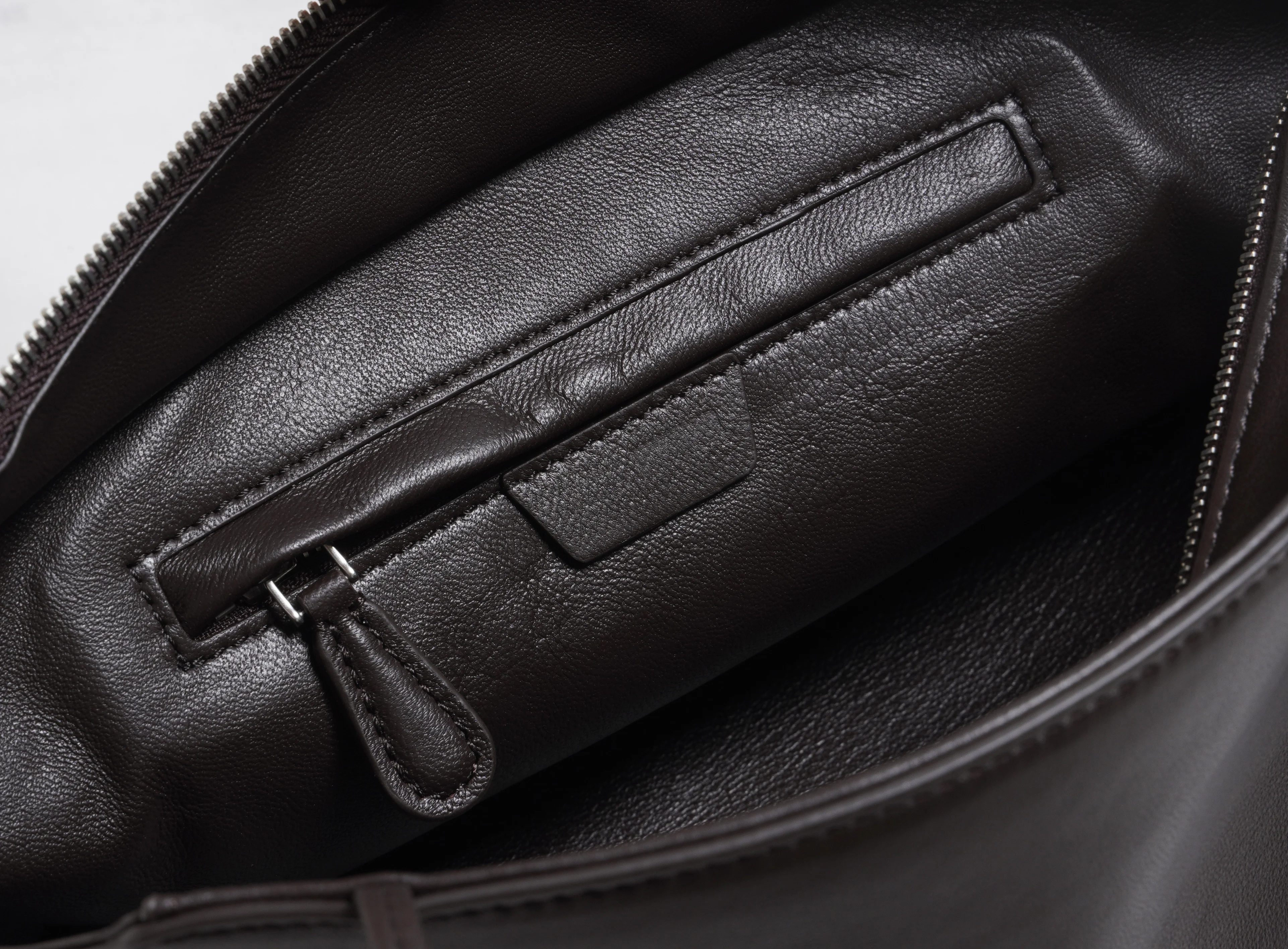 Row Terrasse Style Water Dyed Lambskin Top‑Handle Bag Women Elegant Underarm Shoulder Purse Luxury Commuter Daily Handbag for Ladies