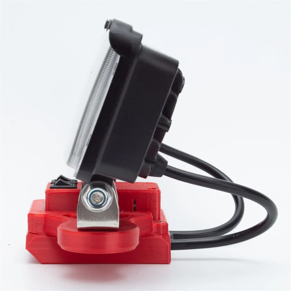 1PCS Portable Cordless LED Working Light For Ozito 18V for Einhell Lithium Battery W/USB Type-C Outdoor Work Fishing Handheld Emergency Light(NO Battery)