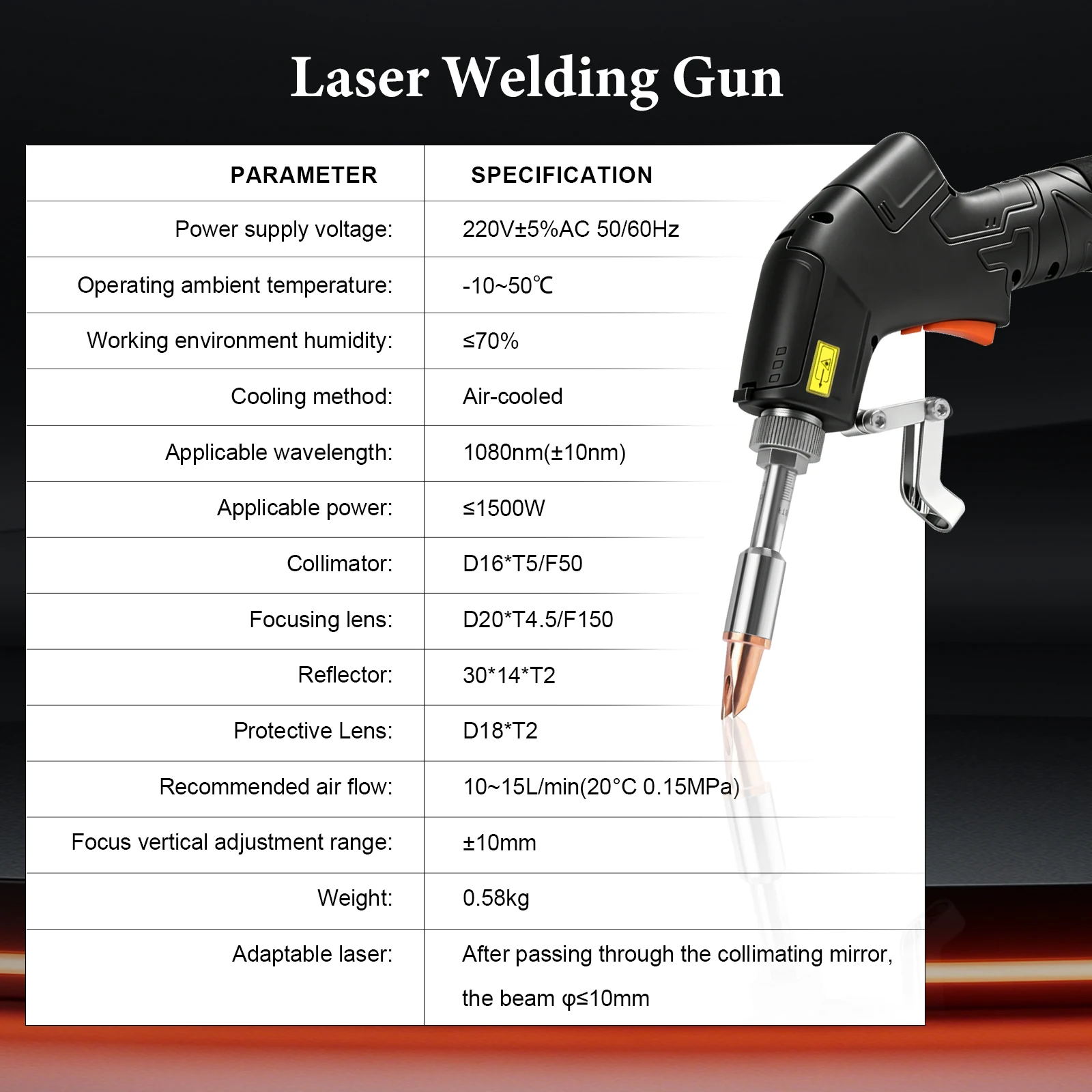 4-in-1 Air-Cooled Laser Welder 1200W/800W SUP31F Head Welding and Cleaning Machine for Metals. Supports Multiple Languages