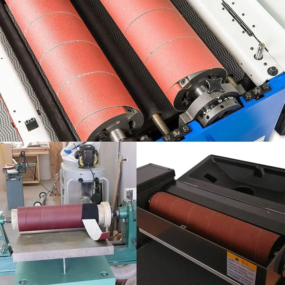 9.5Cm/3.9Inch Wide, 60-600 Grit Aluminum Oxide Sandpaper Rolls Are Suitable for Metal Grinding,Wood Polishing, Furniture Edging
