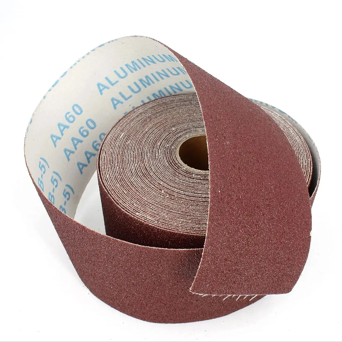 9.5Cm/3.9Inch Wide, 60-600 Grit Aluminum Oxide Sandpaper Rolls Are Suitable for Metal Grinding,Wood Polishing, Furniture Edging