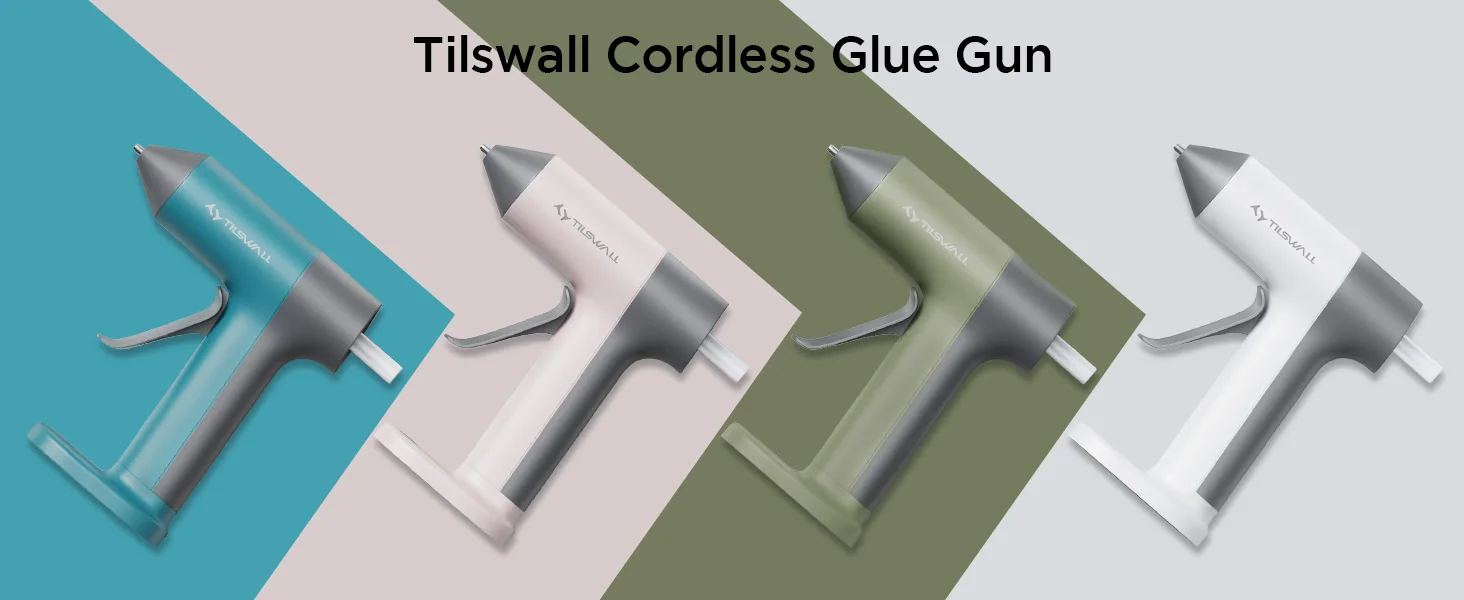15W Electric Hot Melt Glue Gun 30s Fast Heating Cordless Glue Gun With 20pcs 7x140mm Glue Sticks 2000mAh Type-C Rechargeable Hot Melt Glue Gun 1.7mm Precision Nozzle For DIY Craft Home Repair Quick Repairs