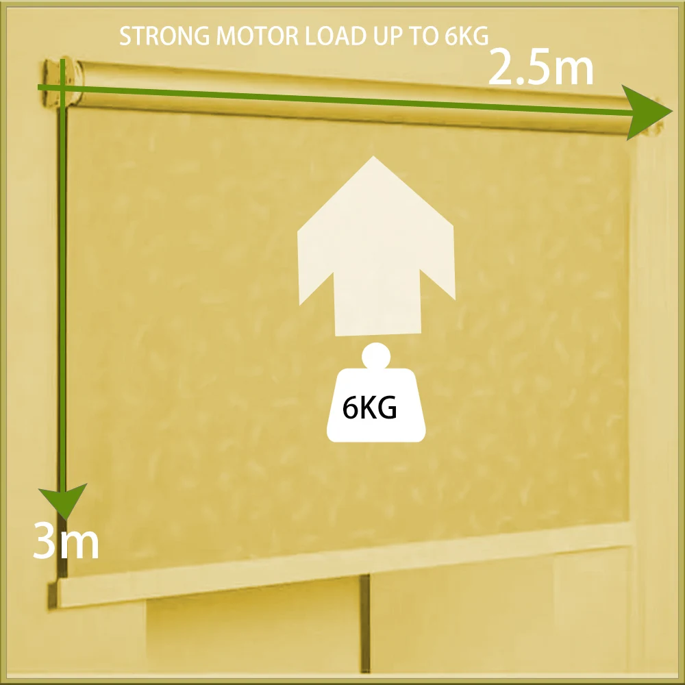 AC100-240v Tuya Wifi Roller Blind Motors Motorized Roller Shades Motor For 37mm 38mm Tube Smart Life App With Alexa Google Home Voice Control
