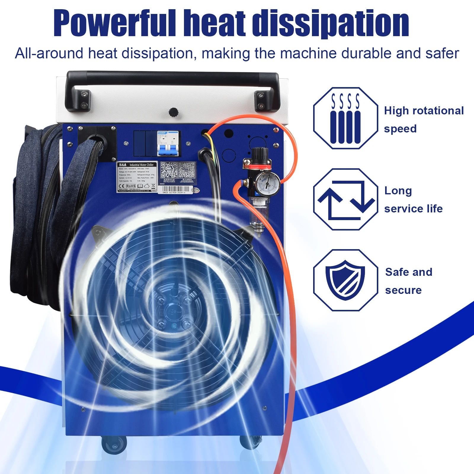 1500W Handheld 4 In 1 Fiber Laser Welding Machine Raycus 1500W Welder with Welding Cleaning Cutting Weld Seam Cleaning for Metal 220V