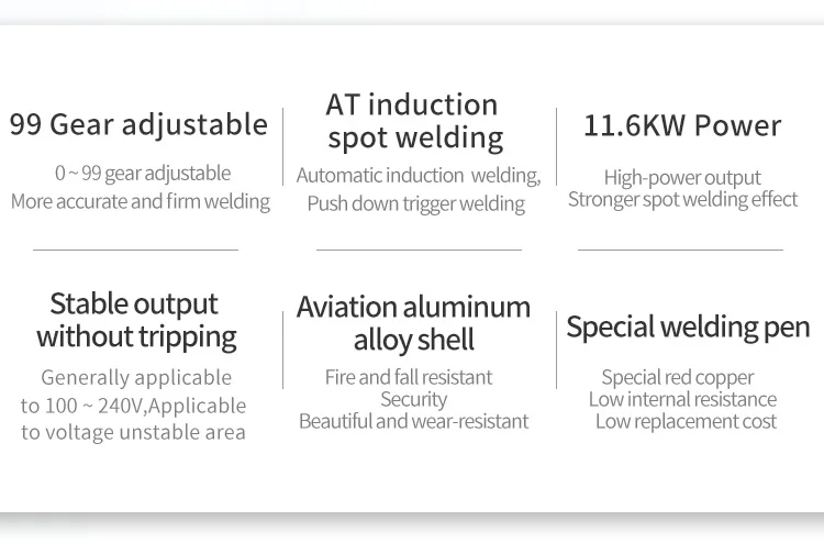 42KW high power Industrial Capacitor Energy Storage Spot Welder 10.6KW Pulse Welding Machine 14.5KW AT/MT Dual Mode Welder machine 21KW 36KW Low Noise Aluminum to Nickel Copper Welding Tool for 18650 Lithium Battery Nickel Strip Copper Aluminum Welding