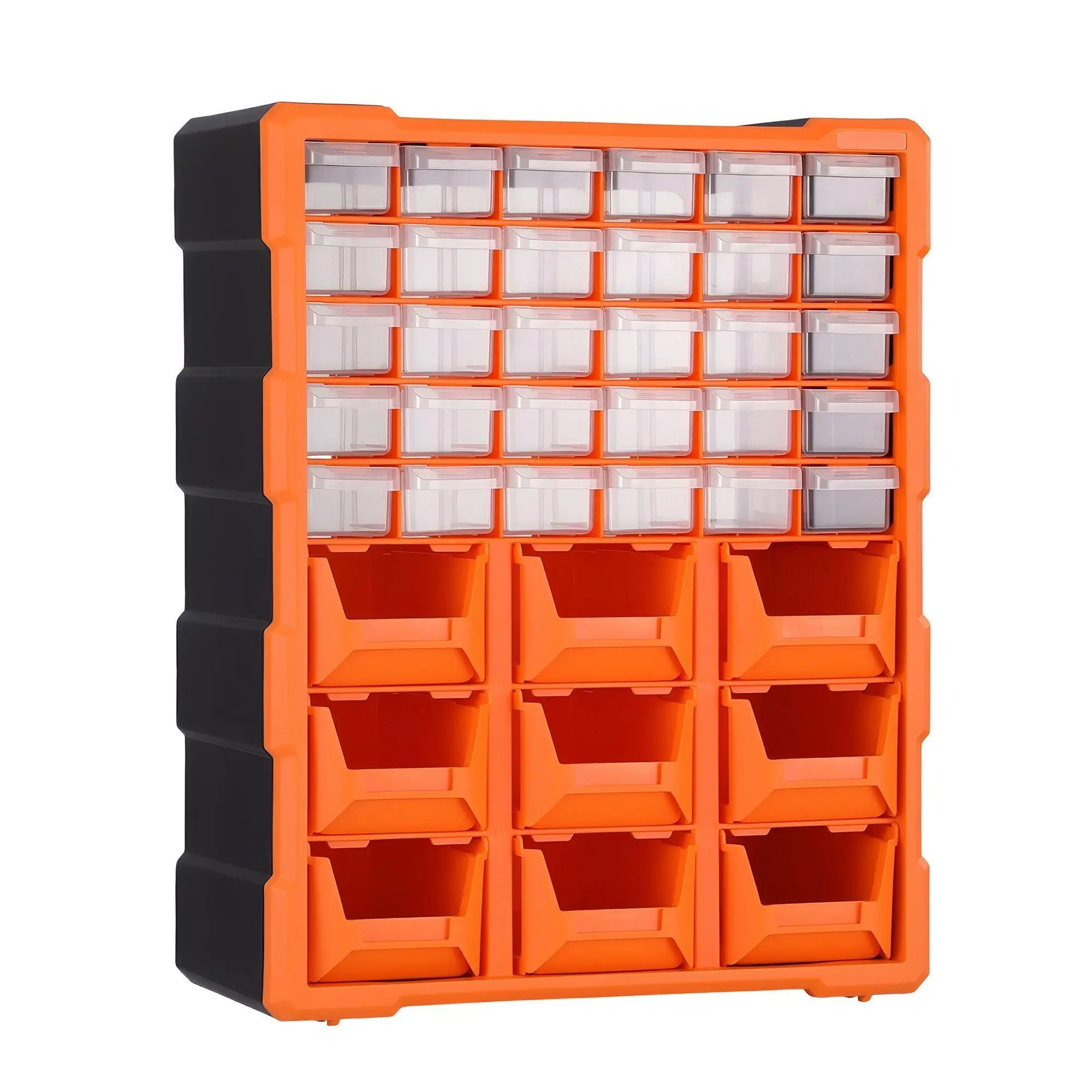 39 Drawer Hardware Storage Cabinet Screw Organizer Box Anti Drop Multi Compartment Tool Parts Storage Container