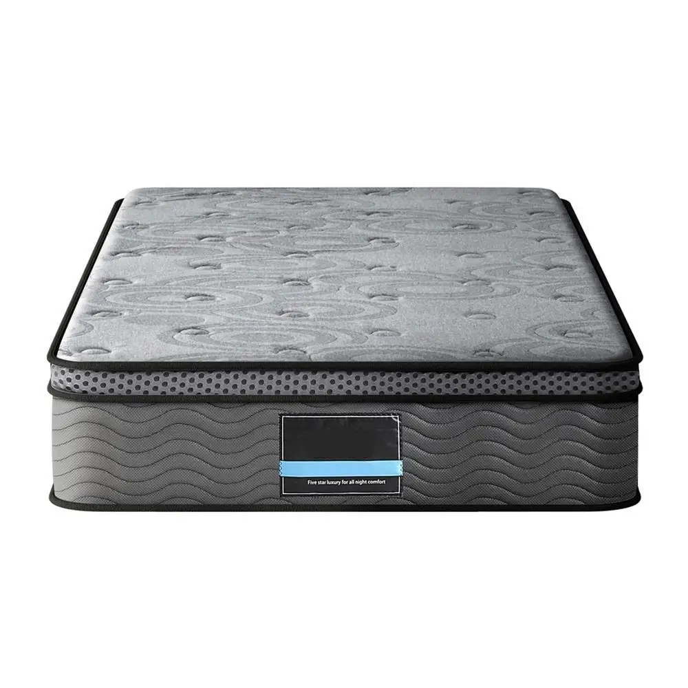 26cm Thick Single Mattress Bed Giselle Comfort Support Foam Pocket Spring Sleep Surface
