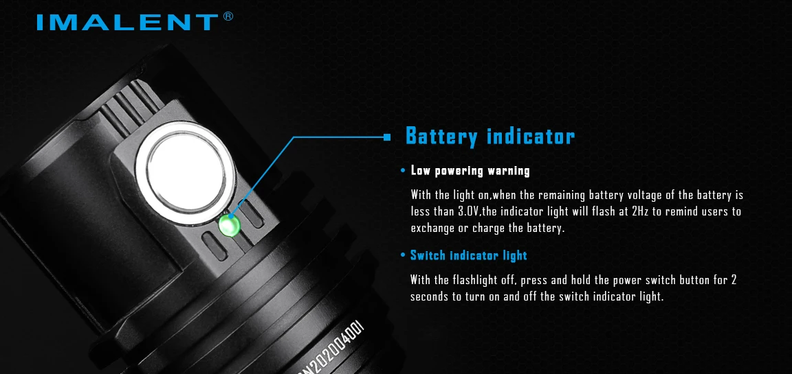 IMALENT MS03 Pocket Tactical Flashlight Long Range High Lumen LED Rechargeable Battery Waterproof Outdoor Survival Daily Carry