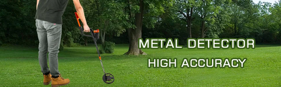 VEVOR Metal Detector Waterproof Disc Underwater Underground High Accuracy Sensitive LCD Display Humanity for Adults Children
