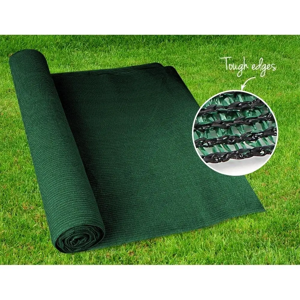 90 Percent Shade Cloth 3.66x20m Heavy Duty Green Shade Sail Outdoor Sun Protection Mesh Fabric
