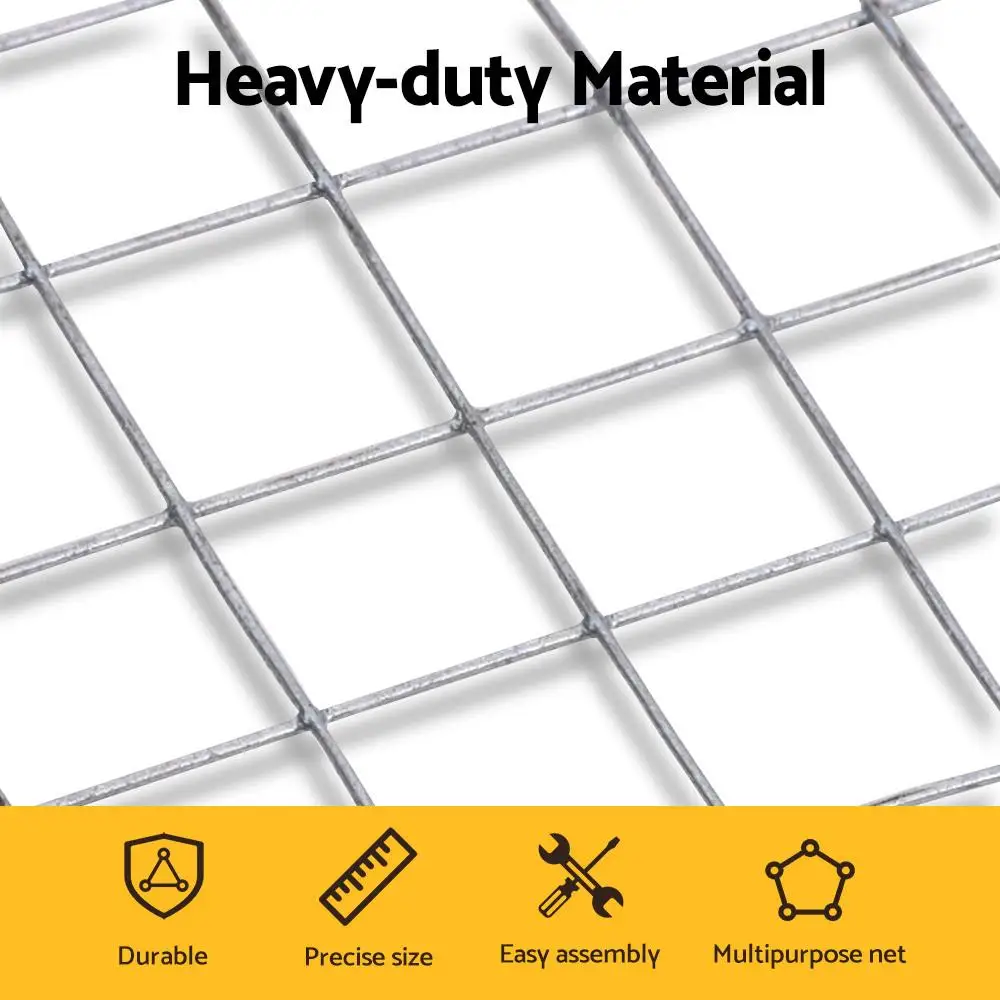 Chicken Wire Mesh Fence Roll for Poultry Duck Goose Coop 15m x 120cm Pet Netting