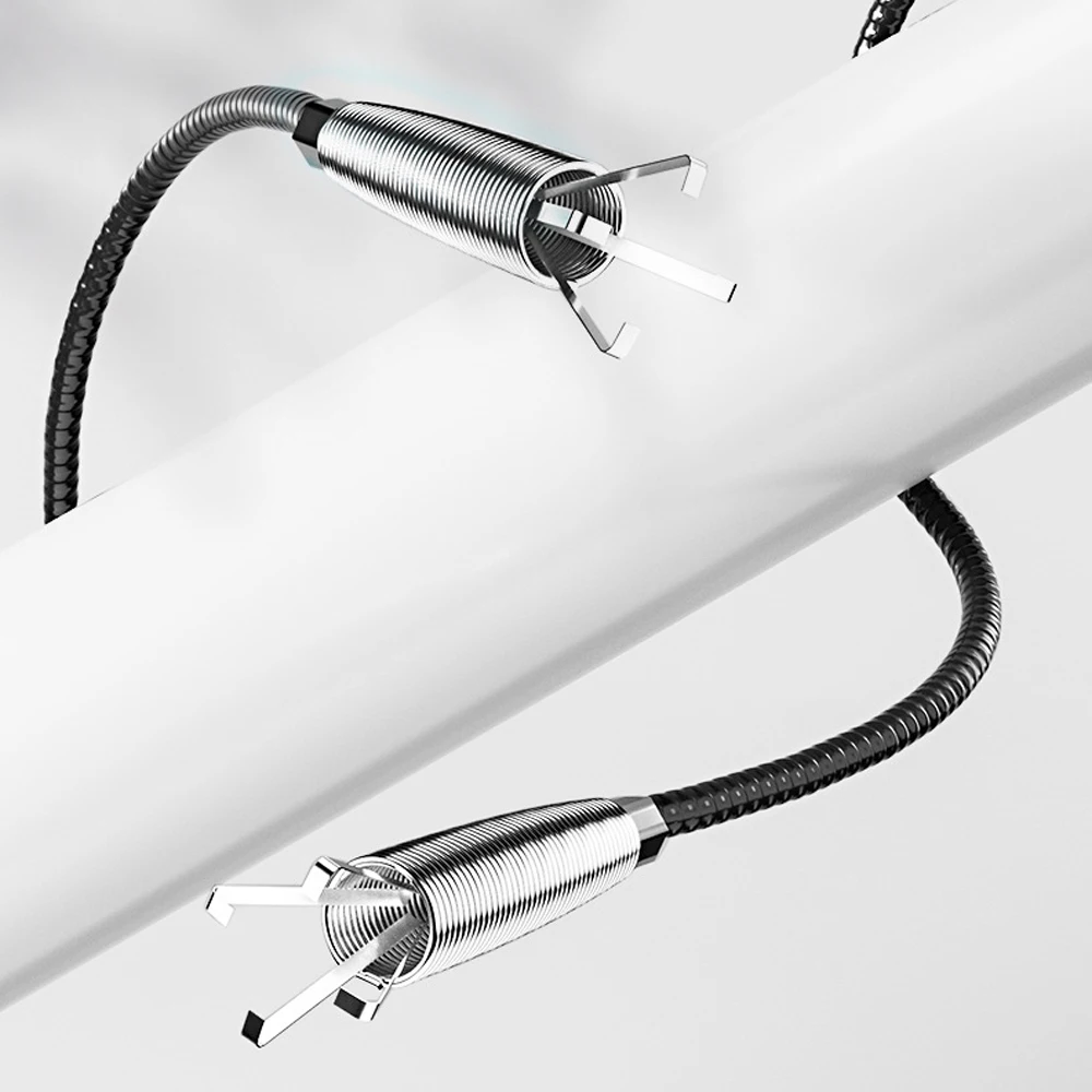 Spring Pipe Sink Cleaning Hook Home Kitchen Bathroom Sewer Dredging Tool