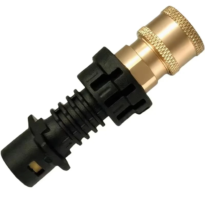 New KARCHER High-Pressure Washer Adapter 1/4" Quick Connect Compatible with K2-K7, Stable, Leak-Proof & Durable