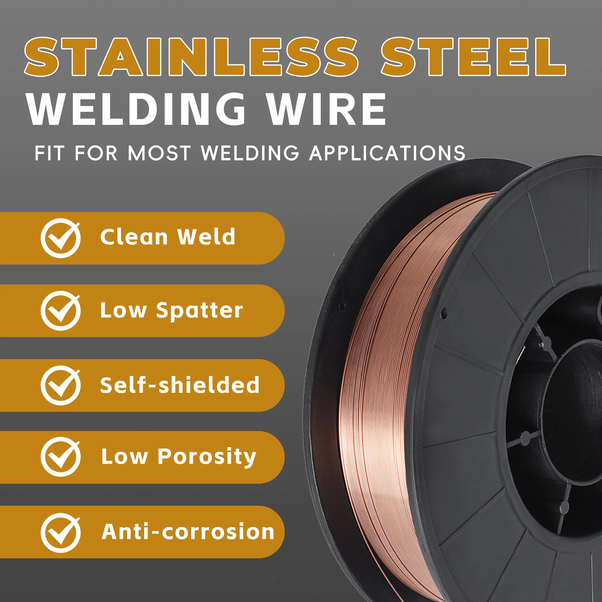 1/2 Spool ER70S-6 Mild Steel MIG Welding Wire Spool 0.030 Inch (0.8 MM)