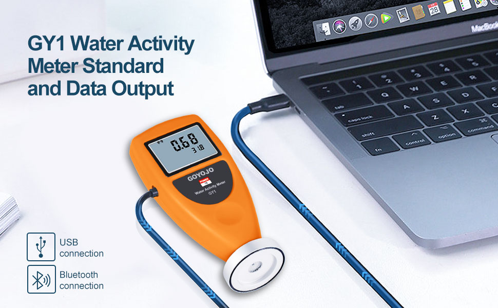 GOYOJO GY1 Water Activity Meter Smart Food Water Activity Tester for Jerky Dried Fruit Grain Vegetable 0-1.0AW ±0.02AW