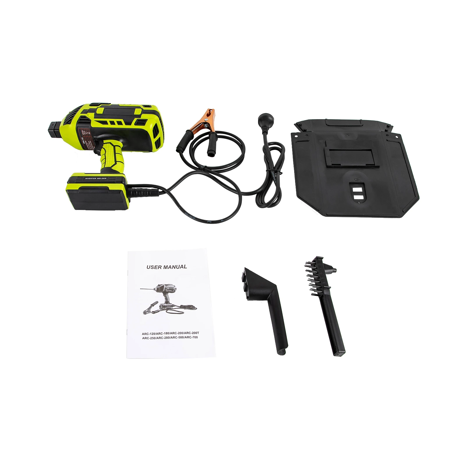 25*25cm Portable Welder, 120A Handheld Arc Welding Machine, 220V for Steel Iron Metal, Suitable for 2.5-3.2mm Electrodes