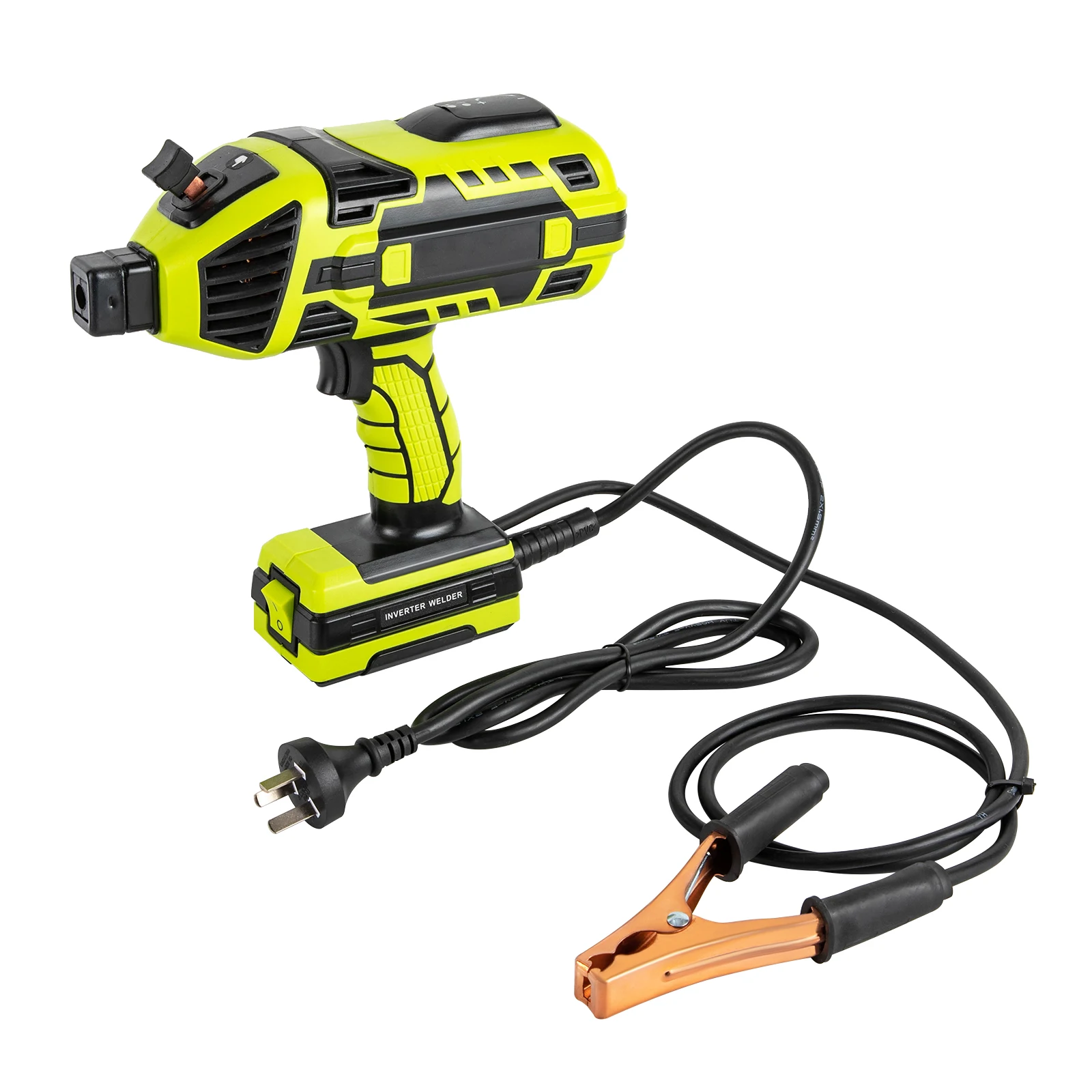 25*25cm Portable Welder, 120A Handheld Arc Welding Machine, 220V for Steel Iron Metal, Suitable for 2.5-3.2mm Electrodes