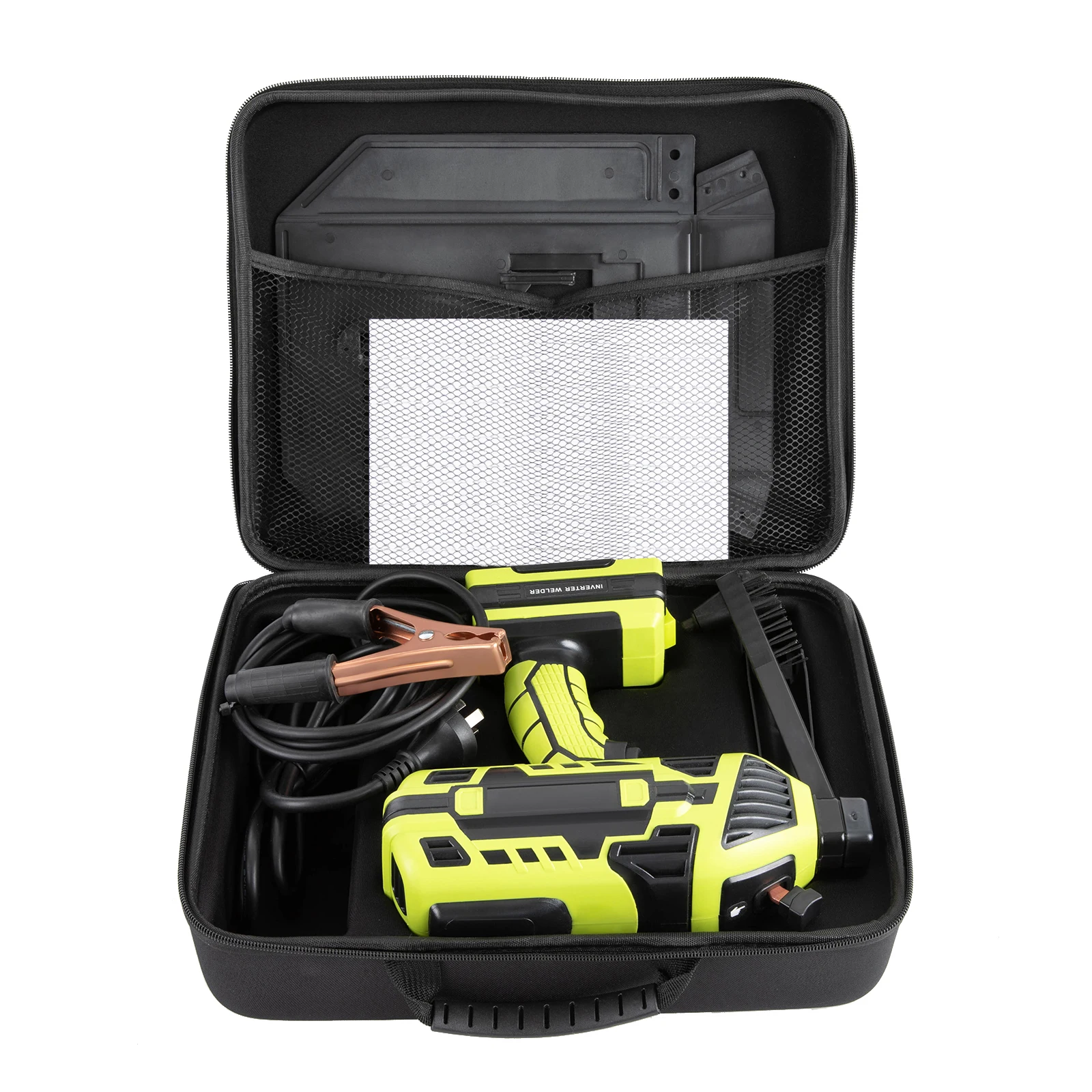 25*25cm Portable Welder, 120A Handheld Arc Welding Machine, 220V for Steel Iron Metal, Suitable for 2.5-3.2mm Electrodes