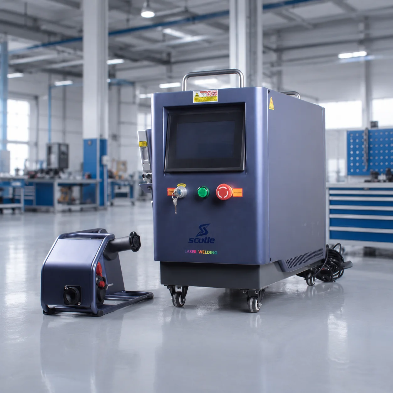 Air Cooling 4 in 1 Laser Welding Machine 1500W 2000W Handheld Laser Welder Cleaner Cutter SUP28F Energy Saving 50%