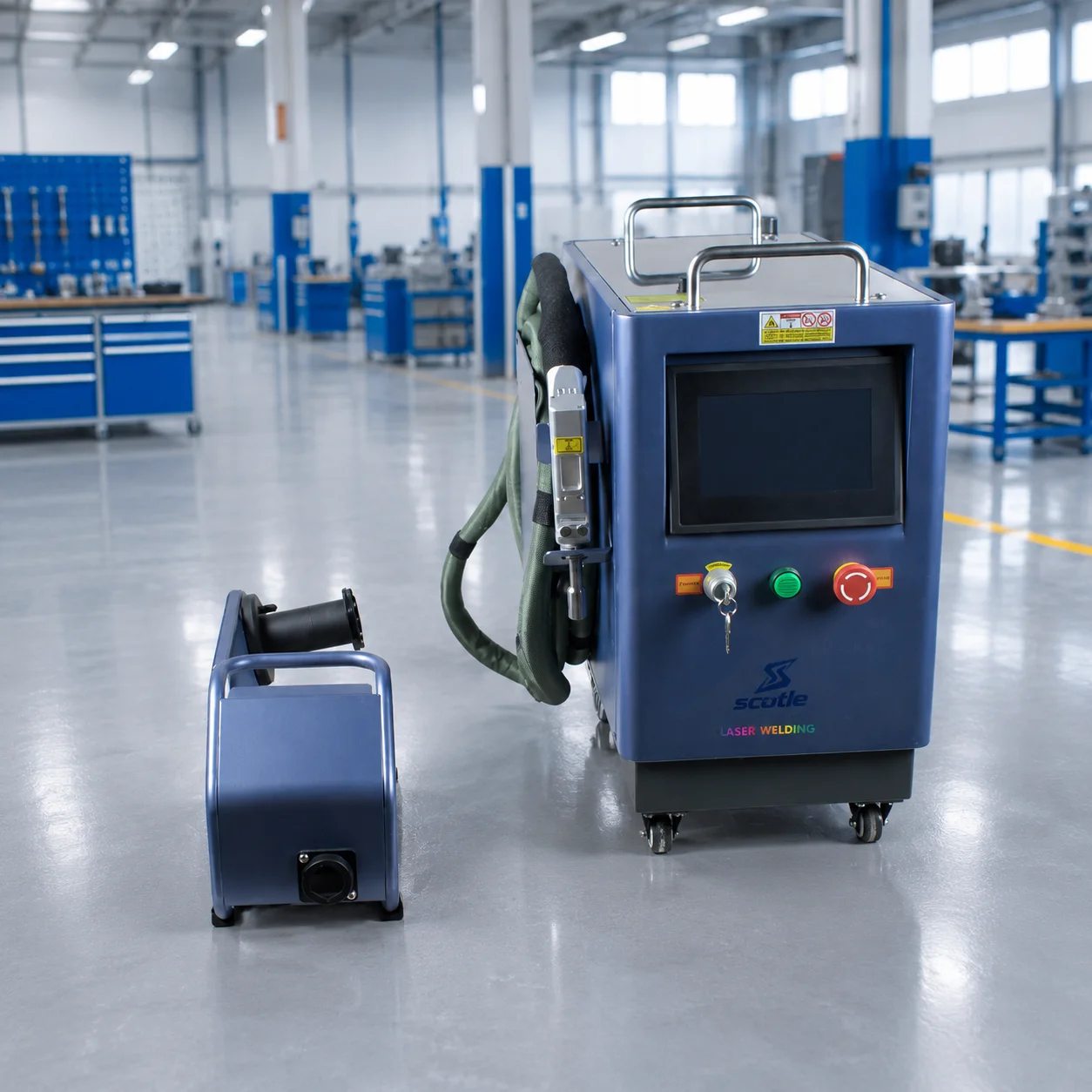 Air Cooling 4 in 1 Laser Welding Machine 1500W 2000W Handheld Laser Welder Cleaner Cutter SUP28F Energy Saving 50%