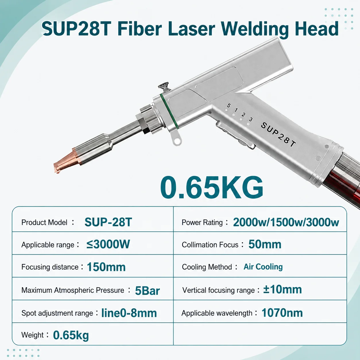 BWT 2000W 4 In 1 Laser Welding Machine 1500W Laser Welder with Welding Cleaning Cutting Weld Seam Cleaning for Metal SUP28T Welding Head With Auto Wire Feeder