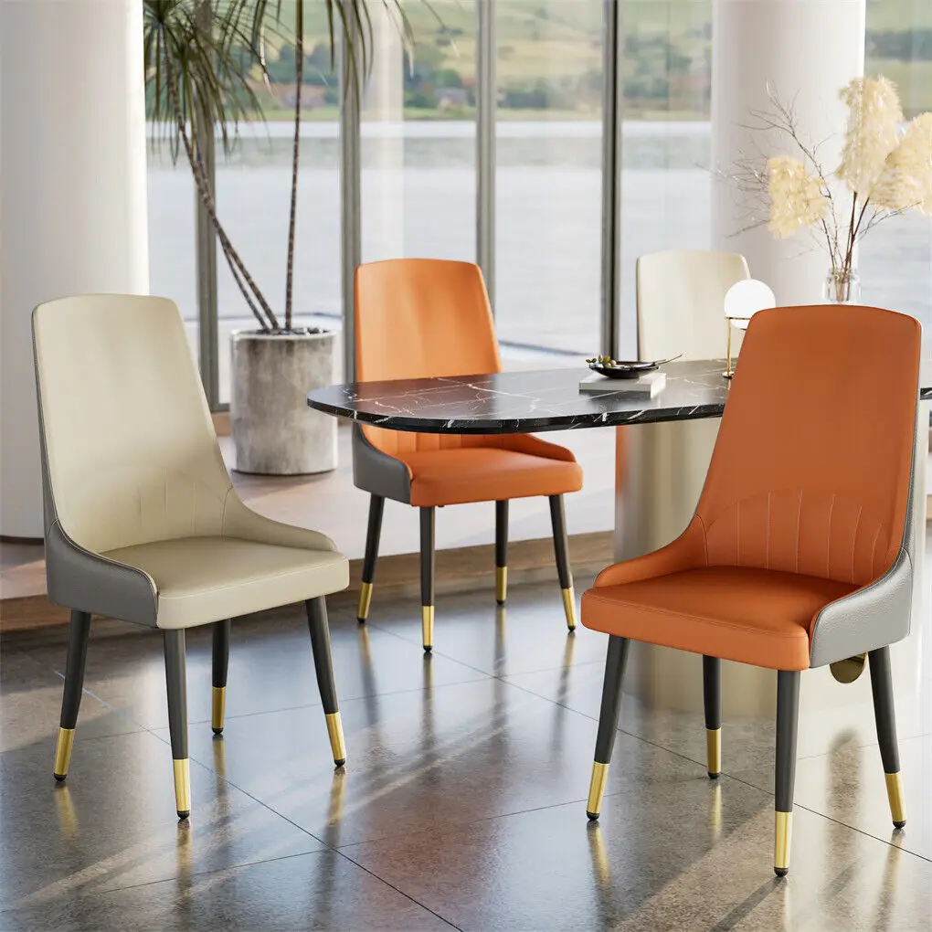 LUVODI 80CM Square Kitchen Dining Table,Modern Dining Room Table with Metal Legs for Living Room Coffee Shop Restaurant