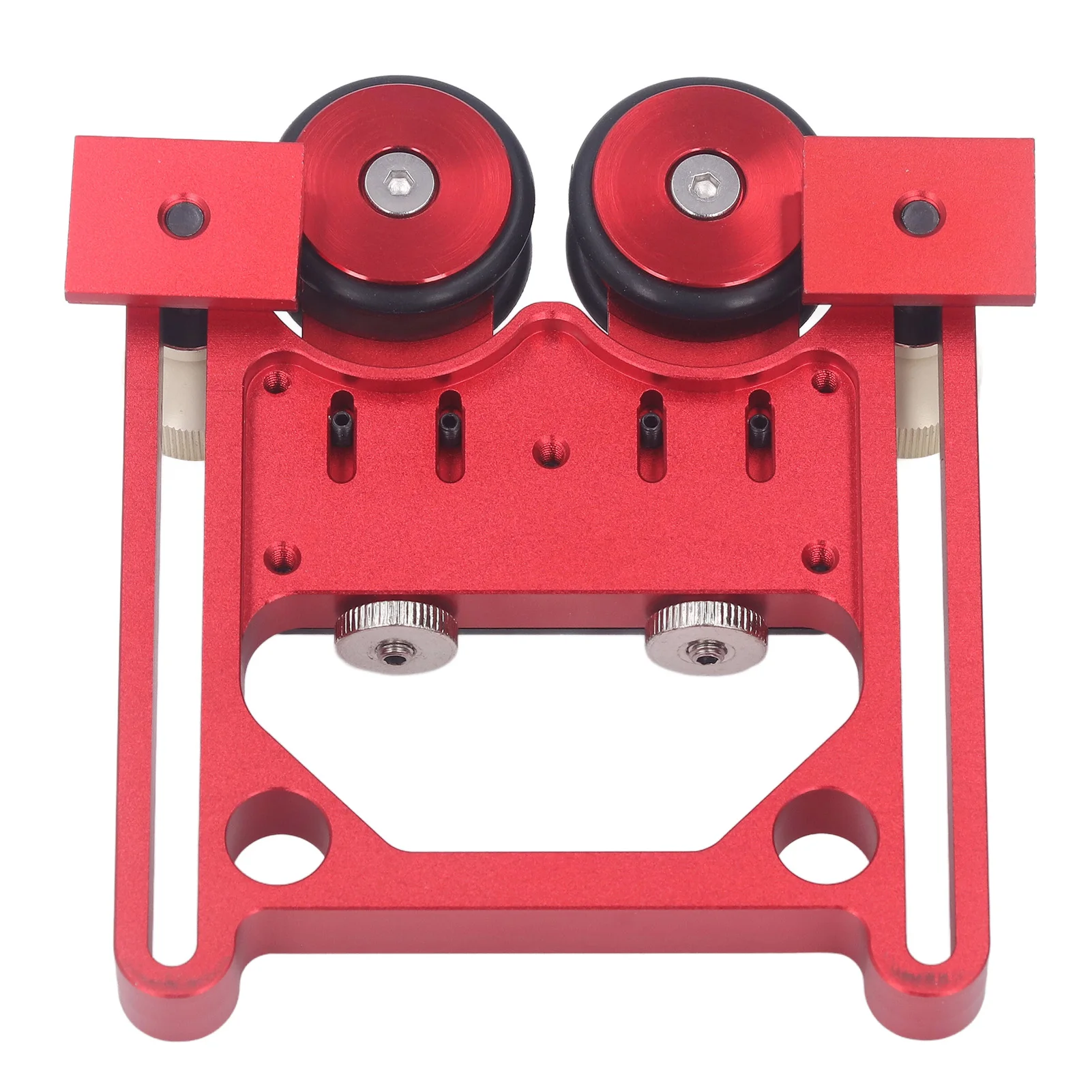 Woodworking Presser Roller Rubber Wheel Aluminum Alloy Table Saw Stock Roller Easy Installation High Accuracy for Workpiece
