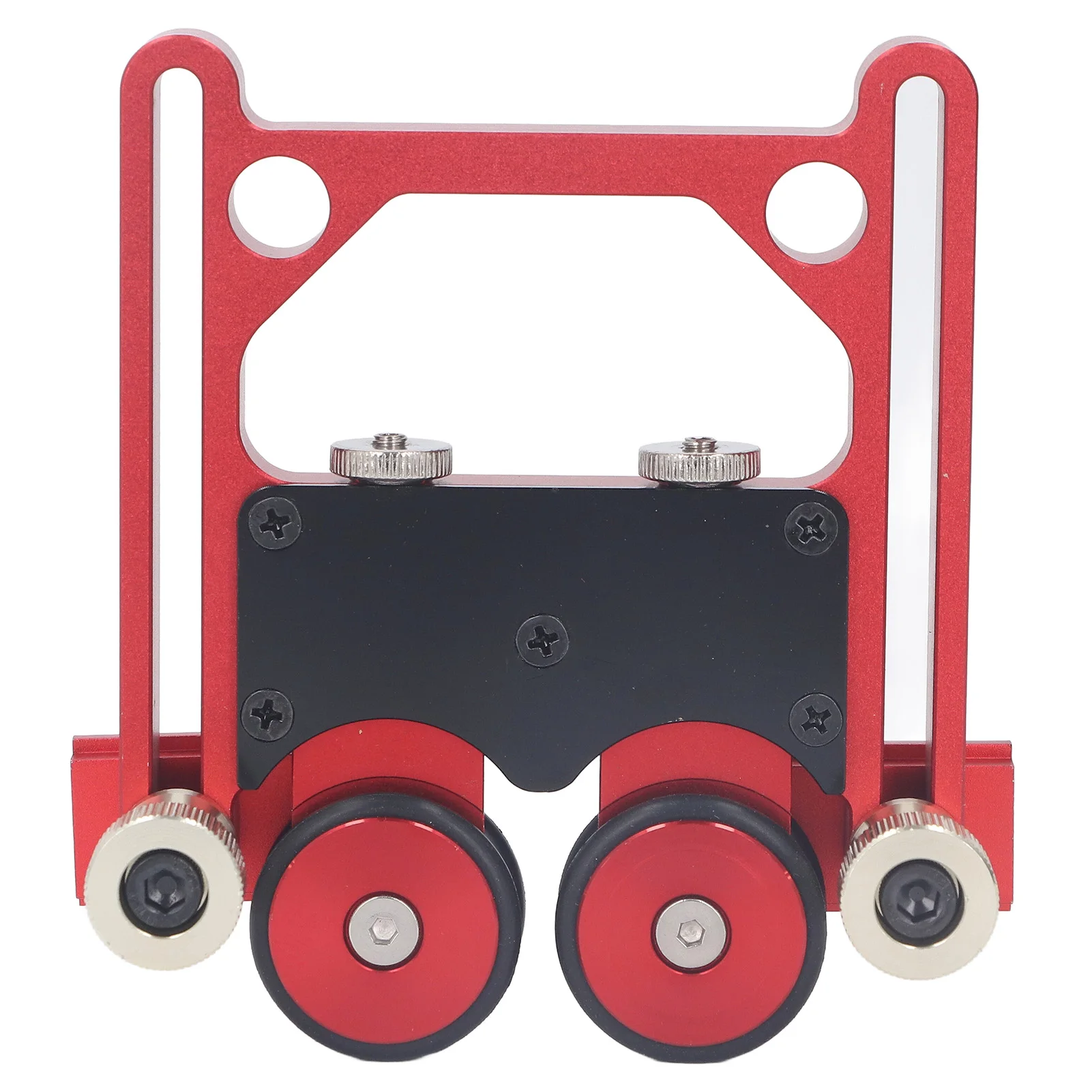 Woodworking Presser Roller Rubber Wheel Aluminum Alloy Table Saw Stock Roller Easy Installation High Accuracy for Workpiece