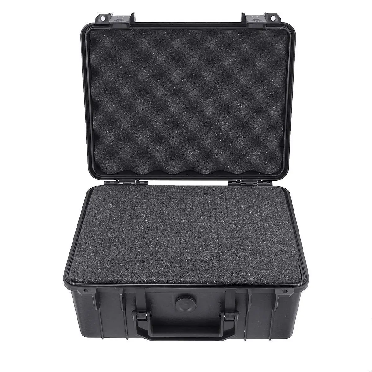 Waterproof Hard Carry Case Tool Storage Box Portable Plastic Organizer With Foam