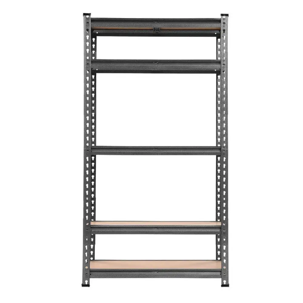Heavy Duty 3x1.5M Garage Shelving Warehouse Storage Rack Charcoal Steel Pallet Racking