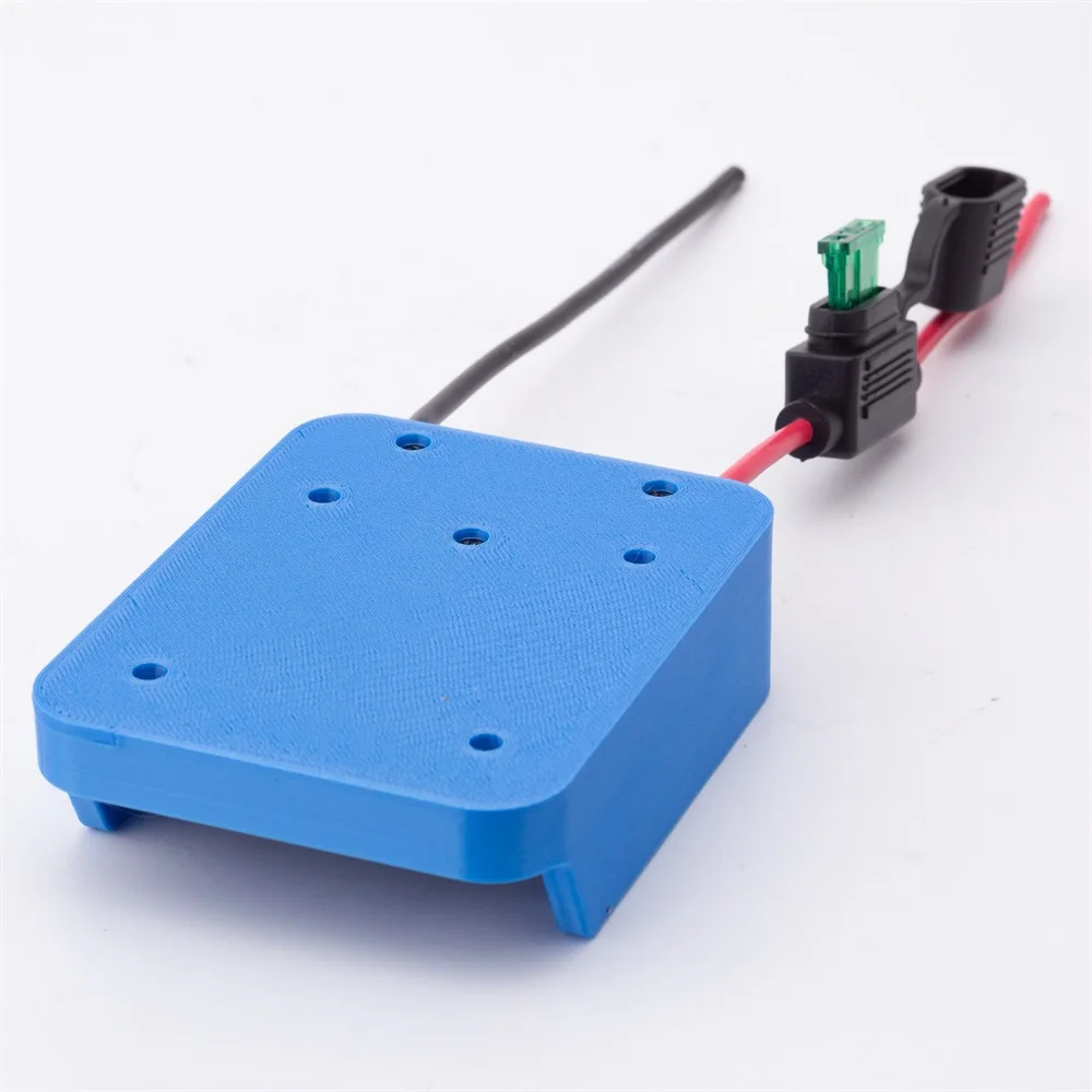1PCS Portable Electric Cordless Battery DIY Adapter Converter For Makita 18V W/Fuse Lithium Battery For Rc Car Robotics Rc Truck DIY USE Power Tools Accessories(No Battery)