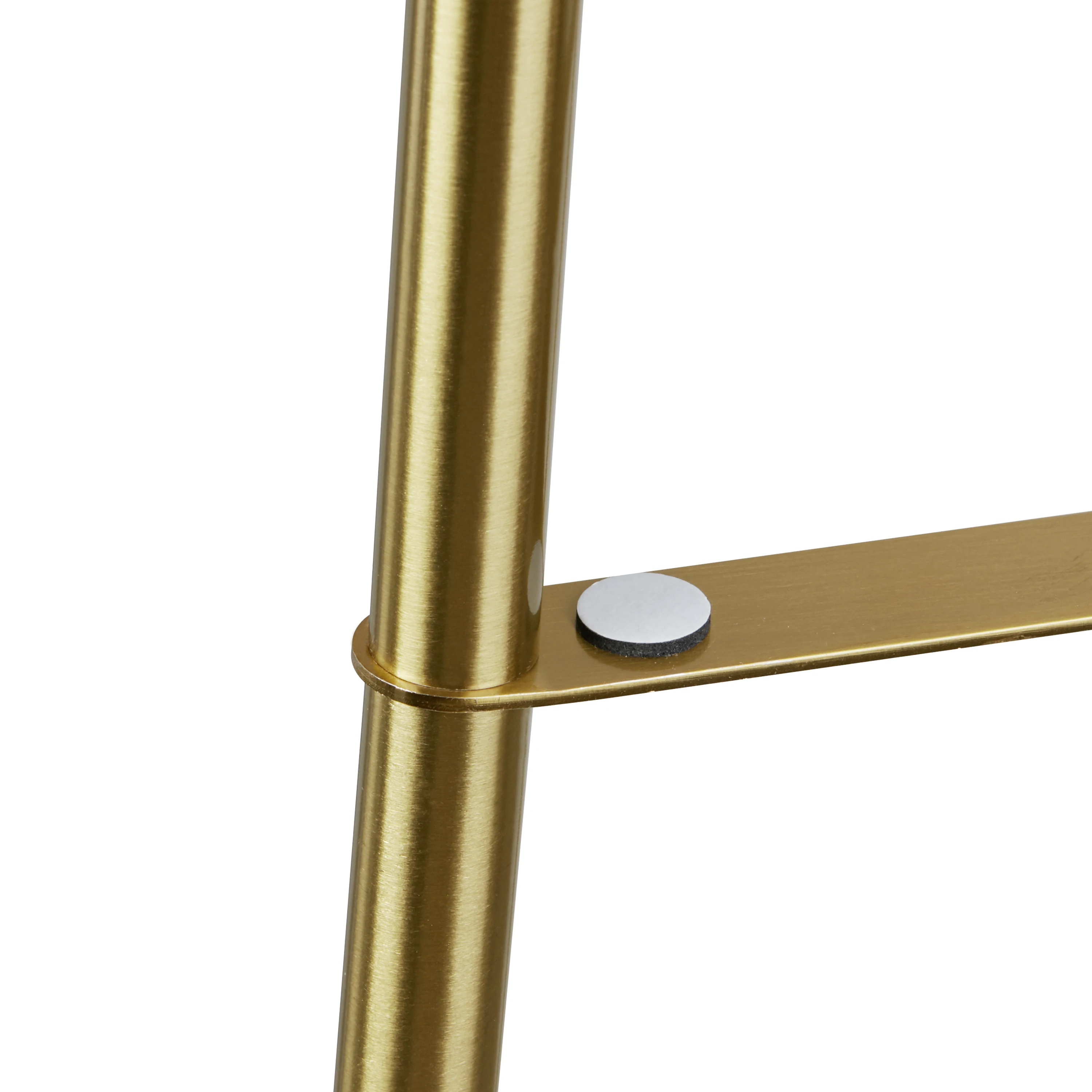 Modern Tripod Floor Lamp Free Standing Light Shade with Shelf Storage for Bedroom Living Room