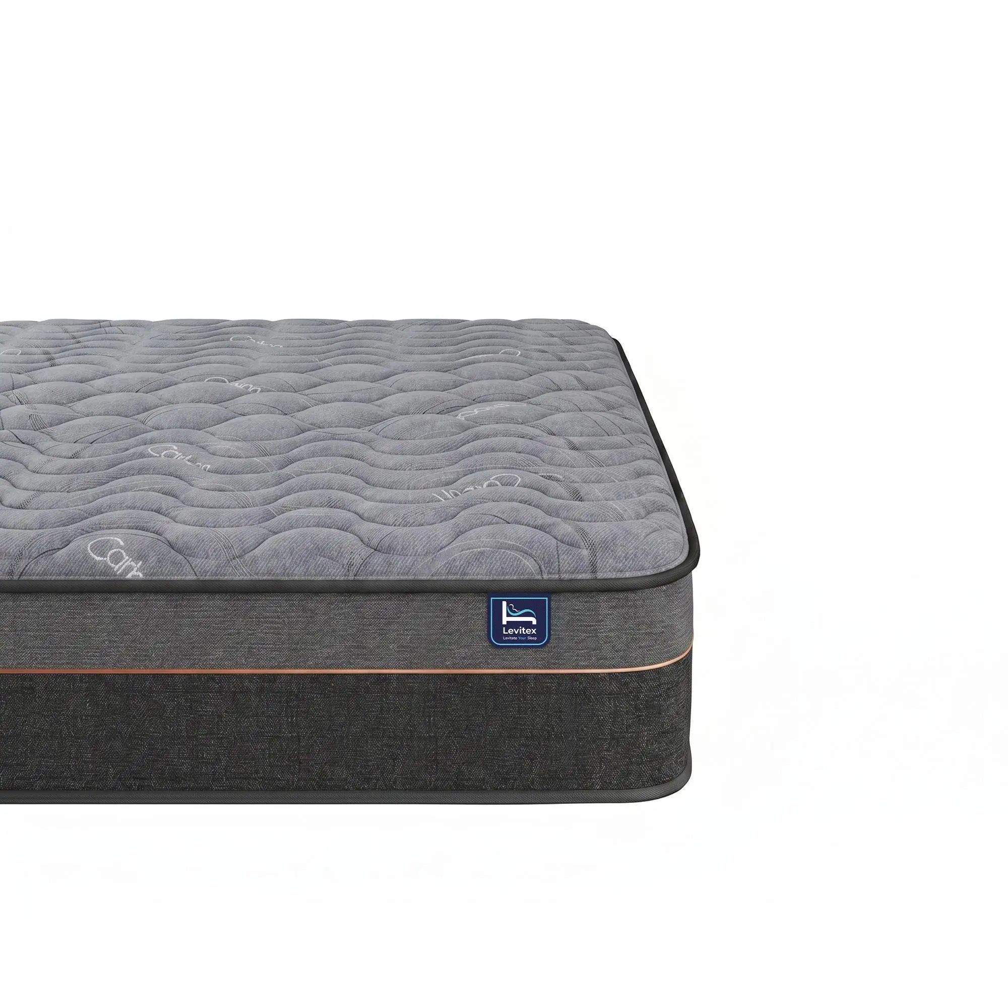 Single Mattress 25 cm Hybrid Pocket Spring with 4 cm Egg Crate Foam Bamboo Charcoal Fabric for deep Sleep Comfort Bed Mattress