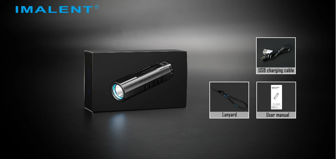 IMALENT LD70 EDC Powerful Flashlight Rechargeable Torch 4000 Lumens Cree XHP70.2 Led Handlight for Camping Hiking Self Defense