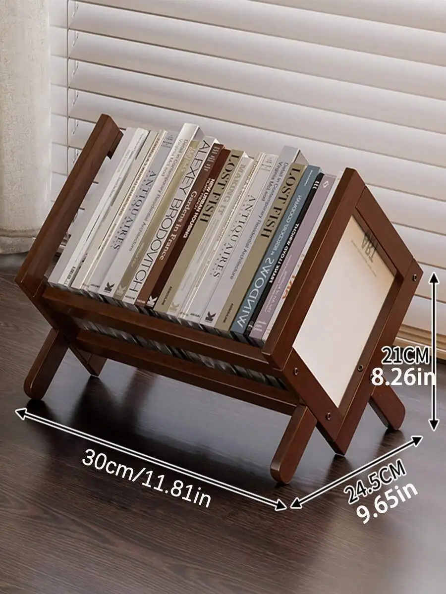 1 Creative, Cross-Category Minimalist Bookshelf: Home Student Desk, Storage Rack, Office Desk, Study Book Storage Rack; Home