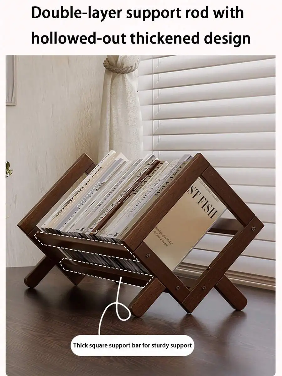 1 Creative, Cross-Category Minimalist Bookshelf: Home Student Desk, Storage Rack, Office Desk, Study Book Storage Rack; Home
