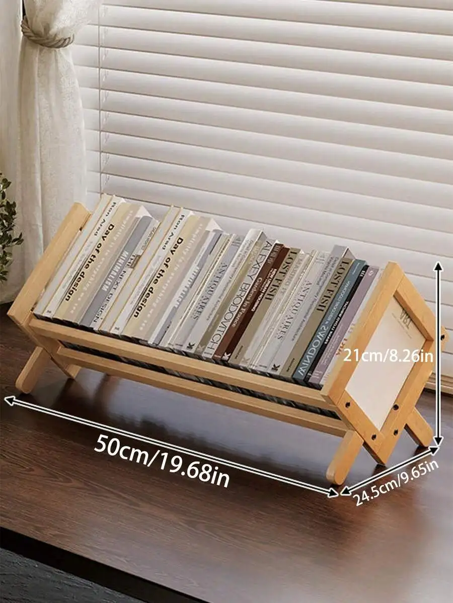 1 Creative, Cross-Category Minimalist Bookshelf: Home Student Desk, Storage Rack, Office Desk, Study Book Storage Rack; Home