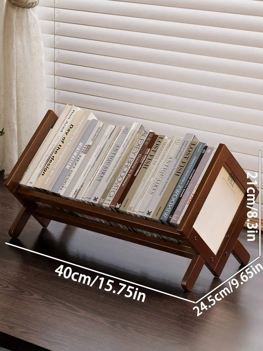 1 Creative, Cross-Category Minimalist Bookshelf: Home Student Desk, Storage Rack, Office Desk, Study Book Storage Rack; Home