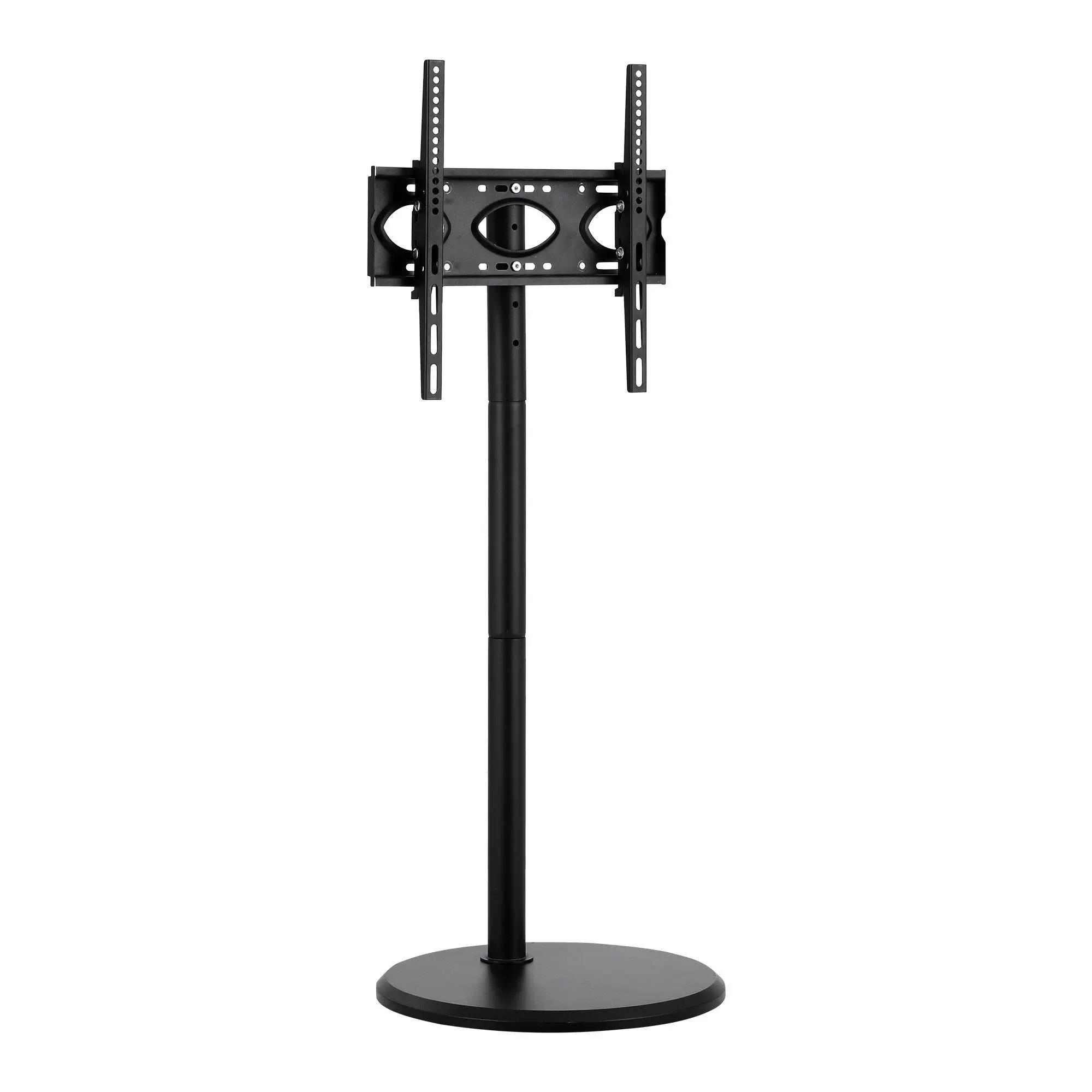 32 to 55 Inch Mobile TV Stand with Wheels Height and Tilt Adjustable Floor Mount