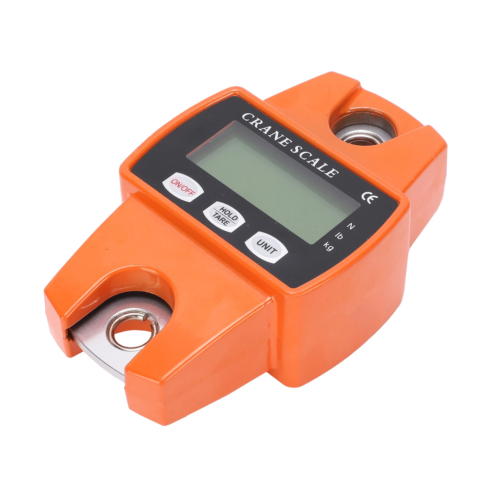 Digital Hanging Scale 1102lb Crane Scale 500kg Portable Weighing Scale with LCD Display, Kg/lb/N Unit Switchable for Shipping