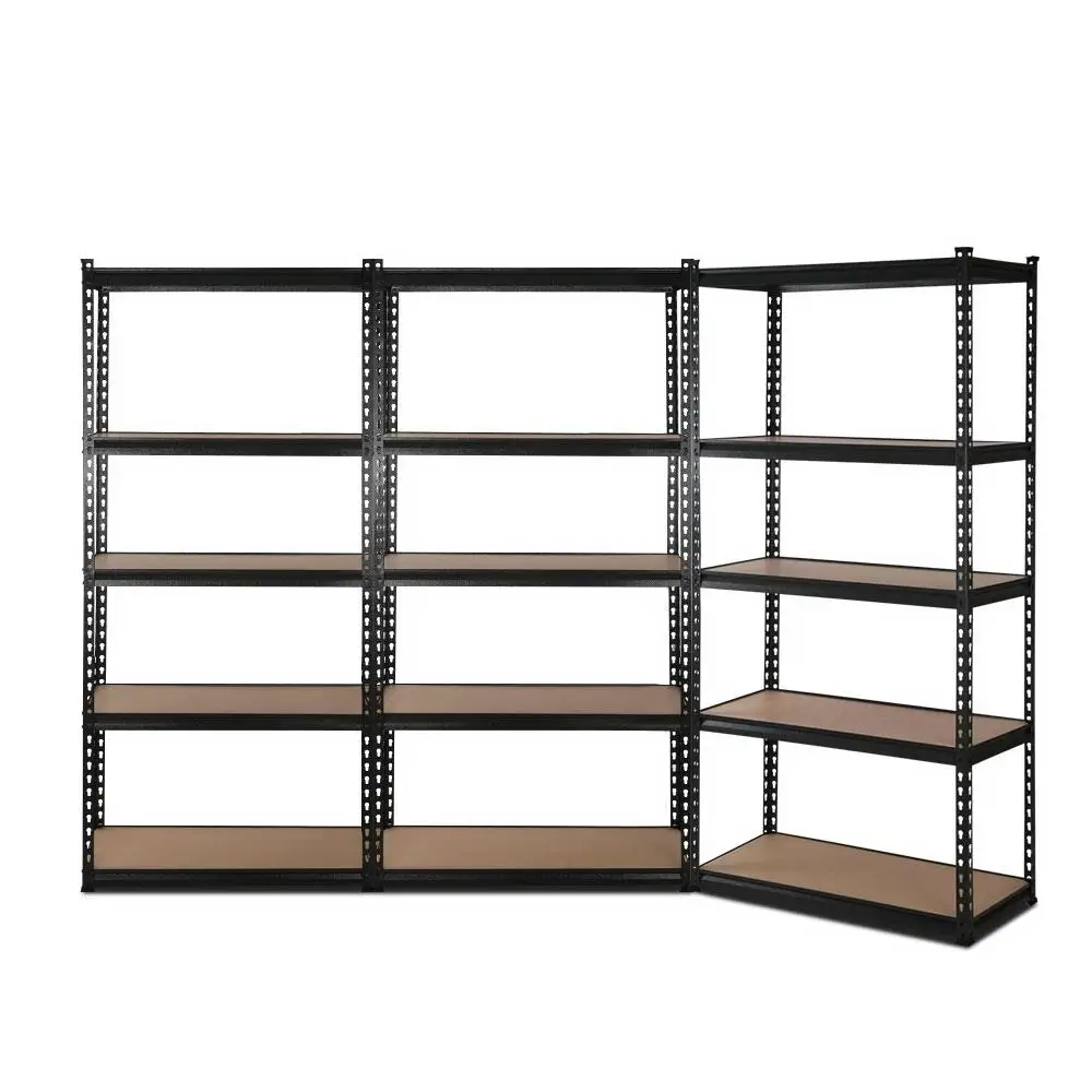 3x1.5M Heavy Duty Steel Shelving Rack Garage Warehouse Storage Metal Shelf Organizer