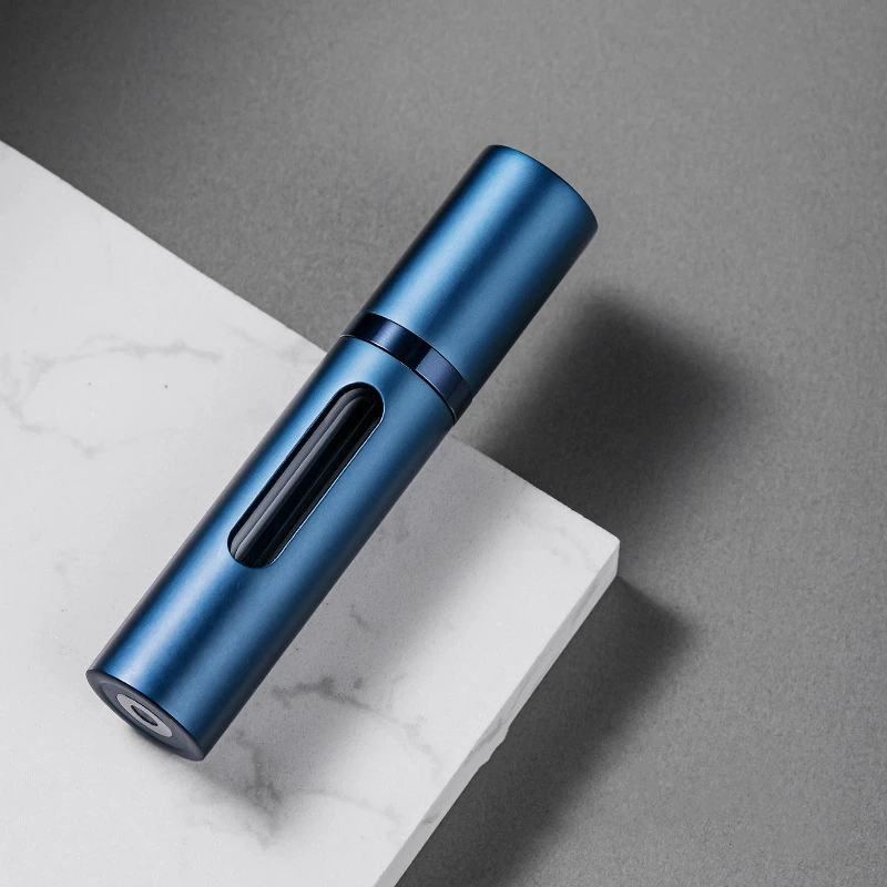 5ml Glass Refillable Perfume Bottle with Spray Scent Pump Portable Travel Empty Cosmetic Containers Mini Spray Atomizer Bottle