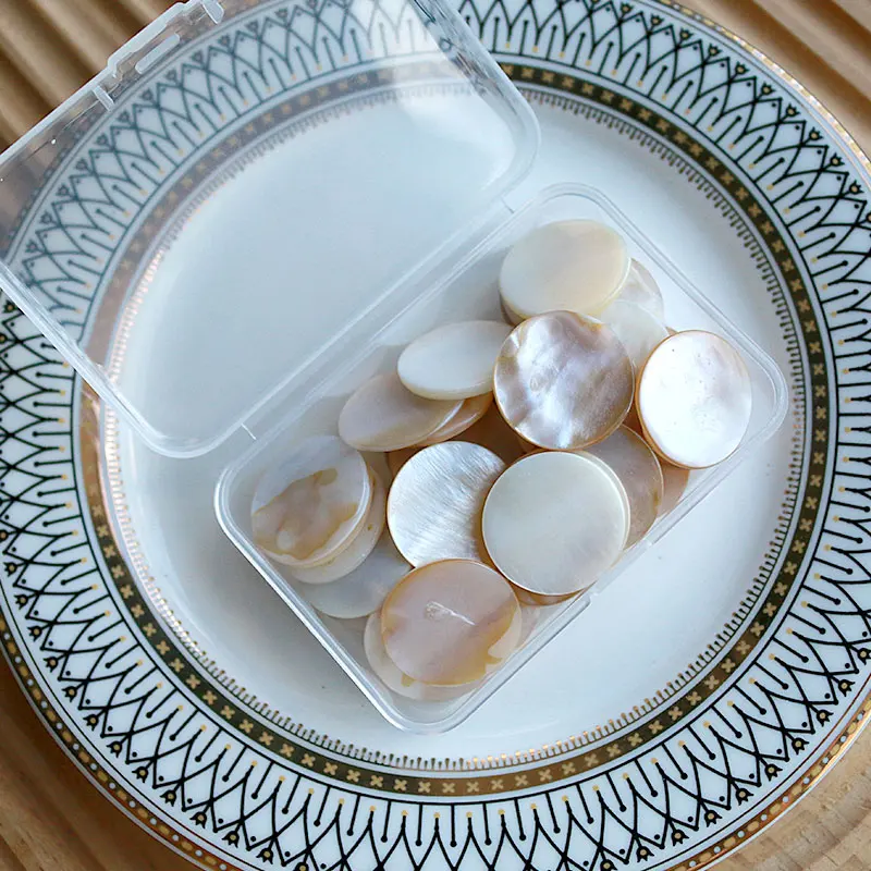 25pc Rectangle Mother of Pearl Mosaic Tiles Natural Shell Square Mosaic Pieces for Home Decoration Crafts Materials Hobbies Arte