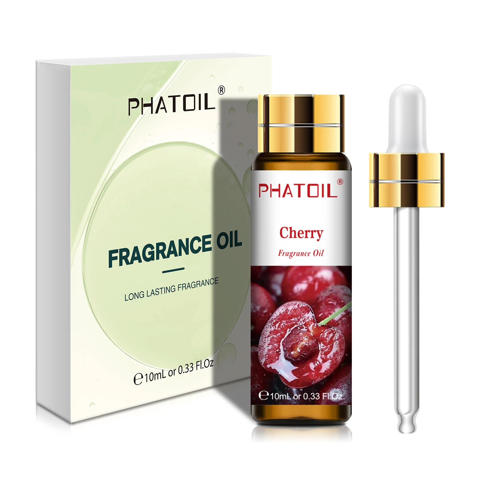 PHATOIL 10ml Fruit Fragrance Oil Strawberry Peach Angel Sea Breeze Coconut & Vanilla Bubble Gum Aromatherapy Fragrance Oils