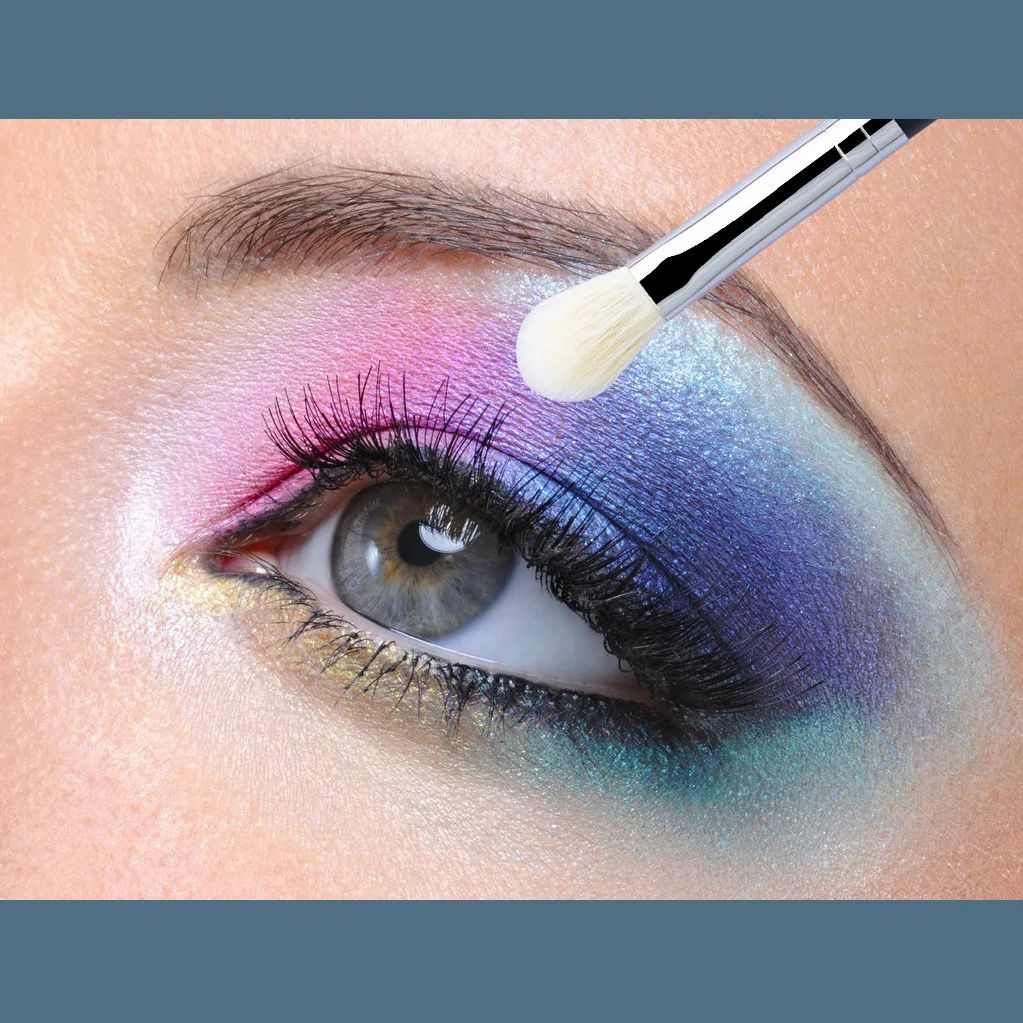 217 Eyeshadow Blending Brush 100% Goat Hair Eye Shadow Makeup Brushes Eyeshadow Crease Brush Fluffy Eyeshadow Blending Brush